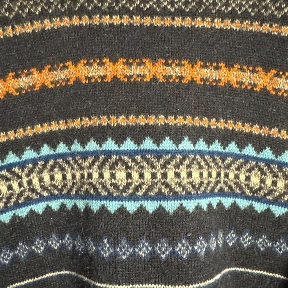 Urban Pipeline Fair Isle crew neck Knit Sweatshirt Sweater Size Large Retro - Picture 3 of 4